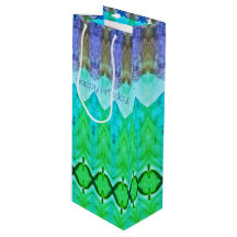 Hunddags gift-säck i Lila och blåsor