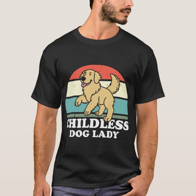 Hunddam utan halsband t shirt (Framsida)