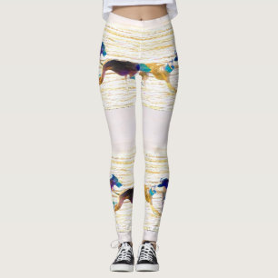 Hunddamasker! Leggings