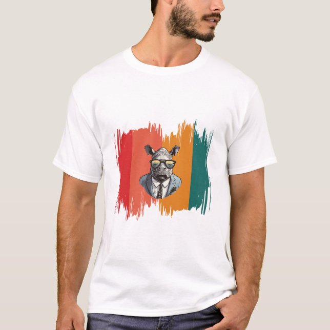 Hunddesign T Shirt (Framsida)