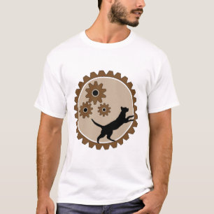 hunddriven bur med hjul t shirt