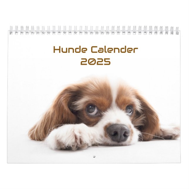 Hunde Calender 2025 Kalender (Omslag)