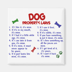 HUNDegendomlagar 2 Magnet
