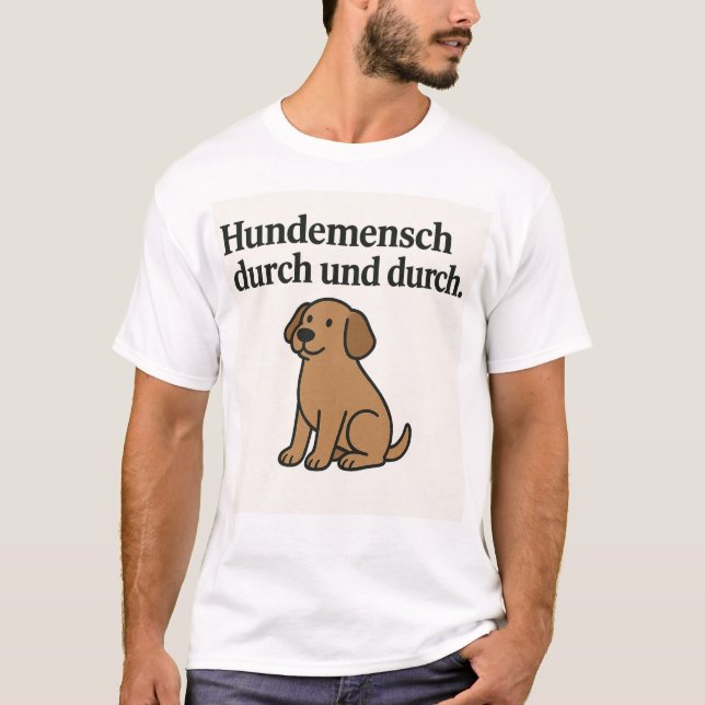 HUNDEMENSCH T SHIRT (Framsida)