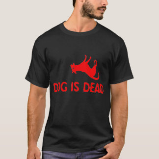 Hunden är den döda t-skjortan tröja