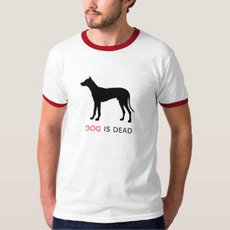 Hunden är den döda T-tröja Tee Shirt