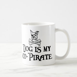 Hunden är min co-pirat kaffemugg