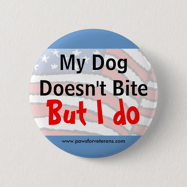 Hunden biter inte knäppas knapp (Framsida)