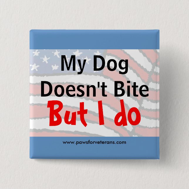 Hunden biter inte knäppas knapp (Framsida)