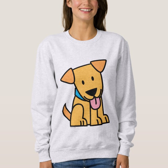 Hunden för valpen för den Labrador retrieveren T-shirt (Framsida)