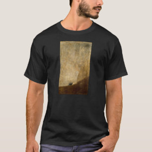 Hunden (svart målningar) vid Francisco Goya 1820 Tröja