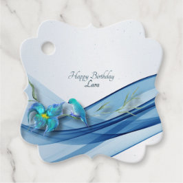 Hundfåglar och blåvåg Fågelmärken Gåvor Etiketter