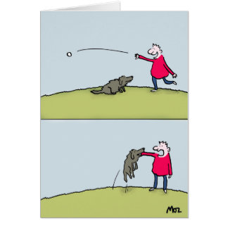 HundFetch Hälsningskort