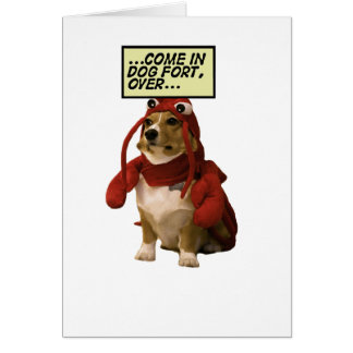 HundfortT-tröja Hälsningskort