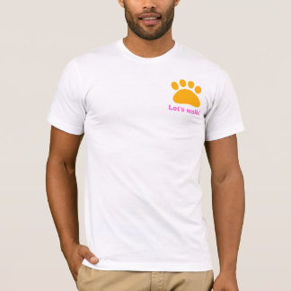 Hundfotgängare utslagsplats t shirt