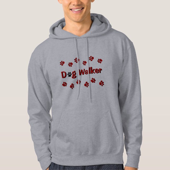 HundfotgängareHoodie Tröja Med Luva (Framsida)