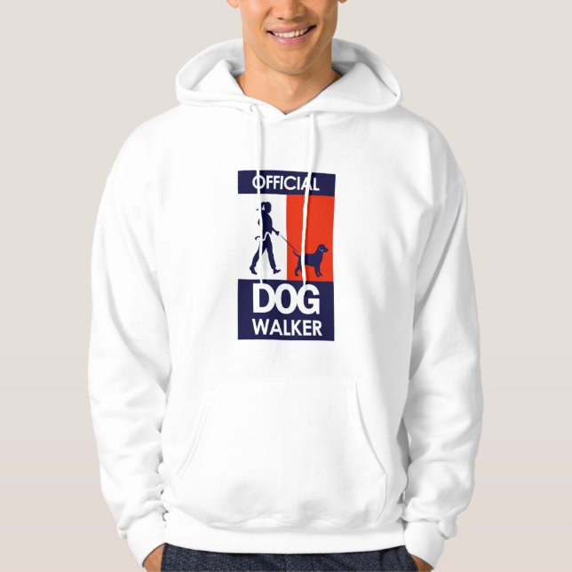 HUNDFOTGÄNGARESKJORTA HOODIE (Framsida)