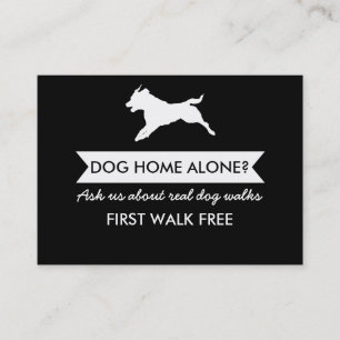Hundfotgängarevisitkort - Personalizable Visitkort