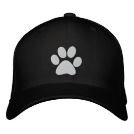 Hundfotsbroderad mössa broderad keps