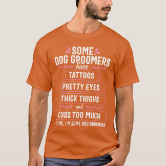 Hundfrisör Funnyhickhighs Husdjur Frisörsalong Val T Shirt