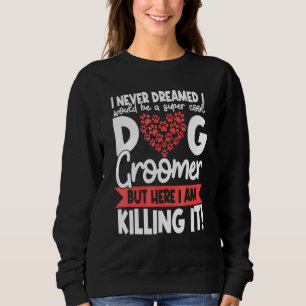 Hundfrisör Husdjur Frisör Furolog Valp Päls T Shirt