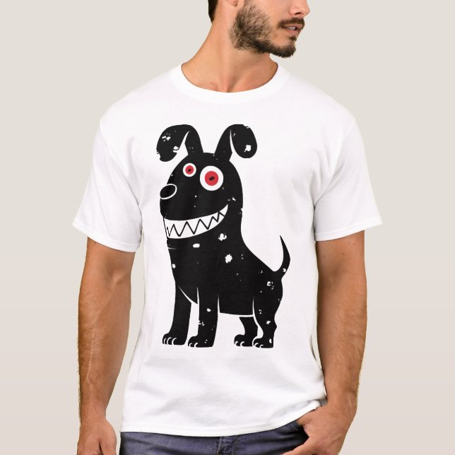 Hundgalen T Shirt (Framsida)