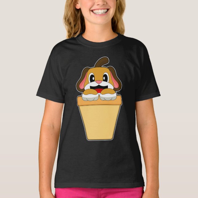 Hundglasskon T Shirt (Framsida)