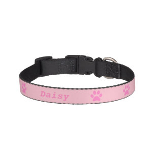 Hundhalsband för rosatasstryck halsband husdjur