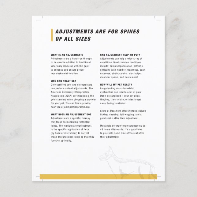 Hundhalvark Flygblad (Framsidan)