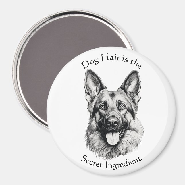Hundhår är den hemliga ingrediensen Magnet (Front/Back)