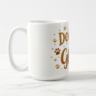 Hundhår Är Min Glitter – 15 oz Rolig Hundmamma Mug Kaffemugg