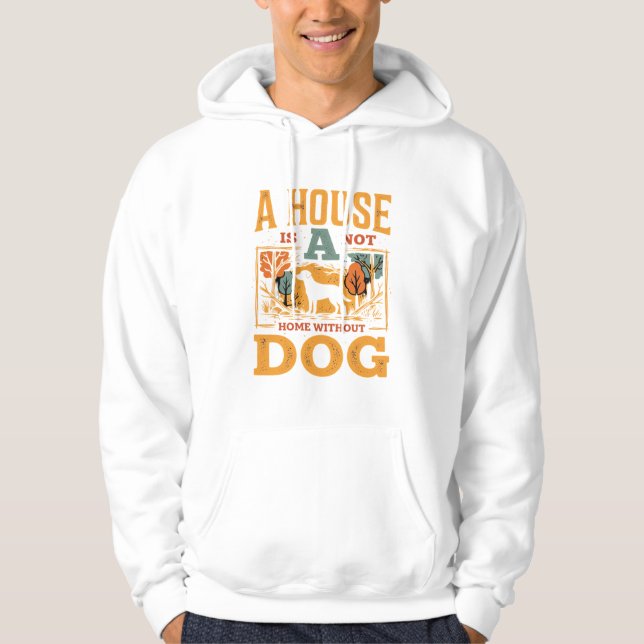 Hundhem Vintagehus Hoodie (Framsida)