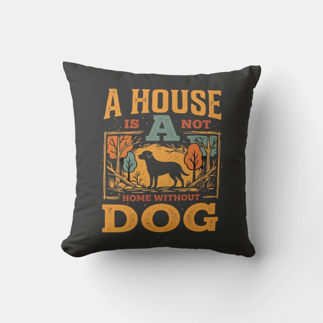 Hundhem Vintagehus Kudde (Framsida)