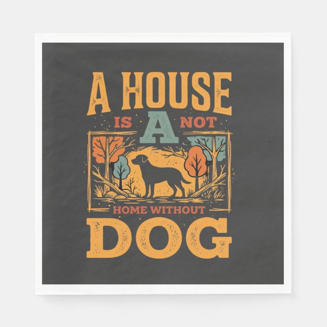 Hundhem Vintagehus Pappersservett (Framsidan)