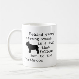 Hundhumor Citat - Fransk Bulldog Kaffemugg