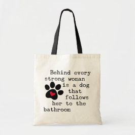 Hundhumor Citat - Hundpaw Tygkasse