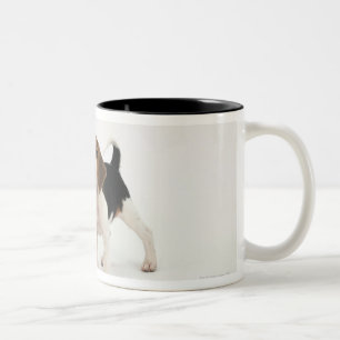 Hundhund Två-Tonad Mugg