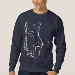 Hundhundströja Jakt Hund Coonhound Sweatshirts Lång Ärmad Tröja