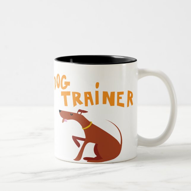 Hundinstruktörmugg Två-Tonad Mugg (Höger)