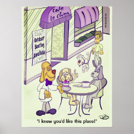 Hundkafé Poster