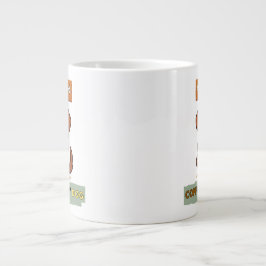 Hundkaffedesign – Allt jag behöver är kaffe och mi Jumbo Mugg