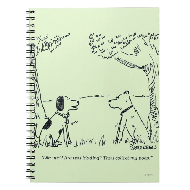 Hundkärlek Anteckningsbok (Framsidan)