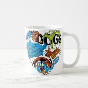 Hundkärlekmugg Kaffemugg
