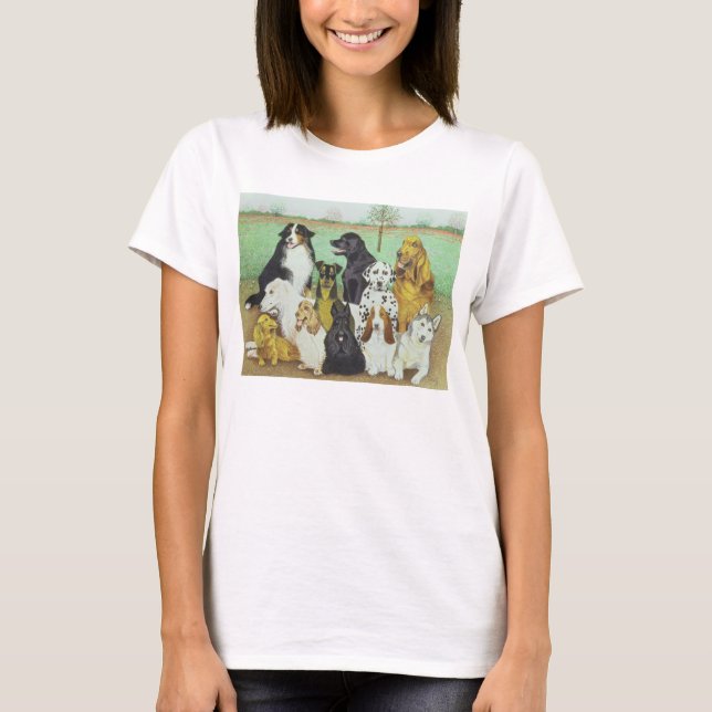 Hundklocka T-shirt (Framsida)