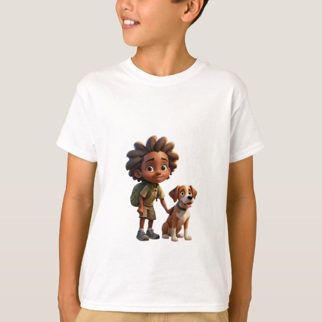 Hundkompis T Shirt (Framsida)