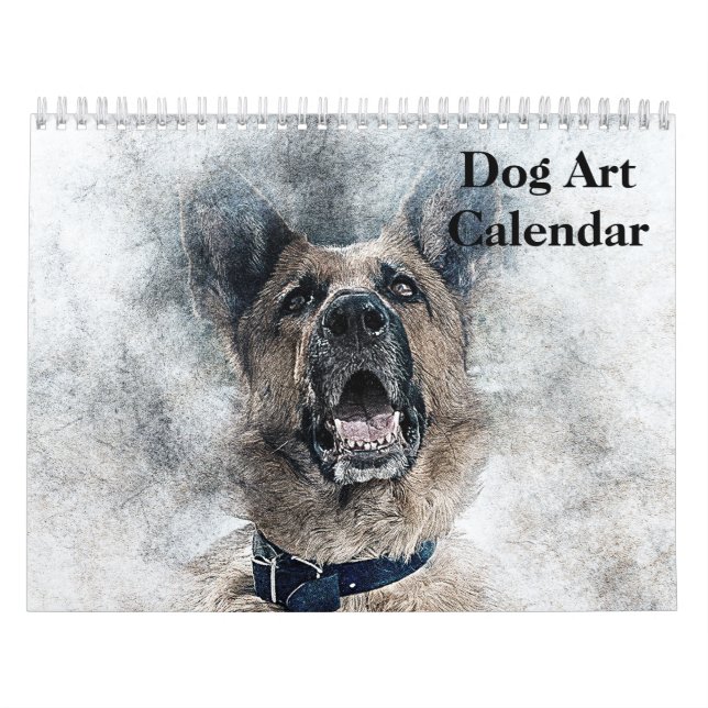 Hundkonst  2027 kalender (Omslag)