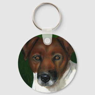Hundkonst - den jackRussell terrieren - Otis Nyckelring