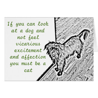 Hundkort Hälsningskort