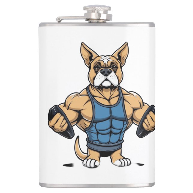 Hundkroppsbyggare Fickplunta (Framsidan)
