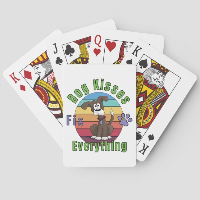 Hundkysser Fixar Allt  Casinokort (Baksidan)